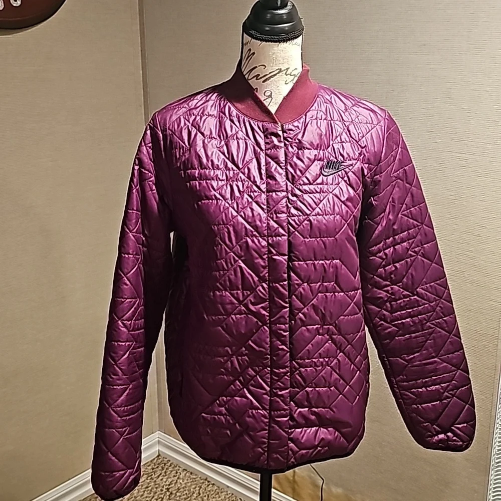 Woman Nike jacket purple.size medium - Picture 4 of 7